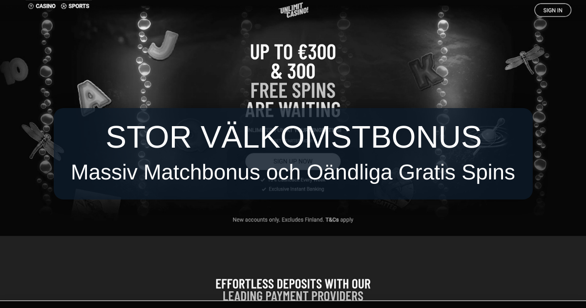 Unlimit Casino i Sverige